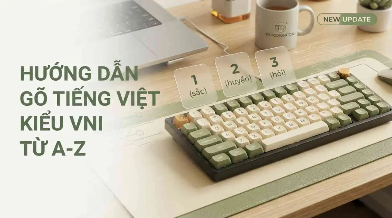 Hướng Dẫn Gõ Tiếng Việt Kiểu VNI Từ A-Z